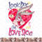 Looney Tunes Valentines Day Bugs Bunny Love Sick png, sublimation, digital download .jpg