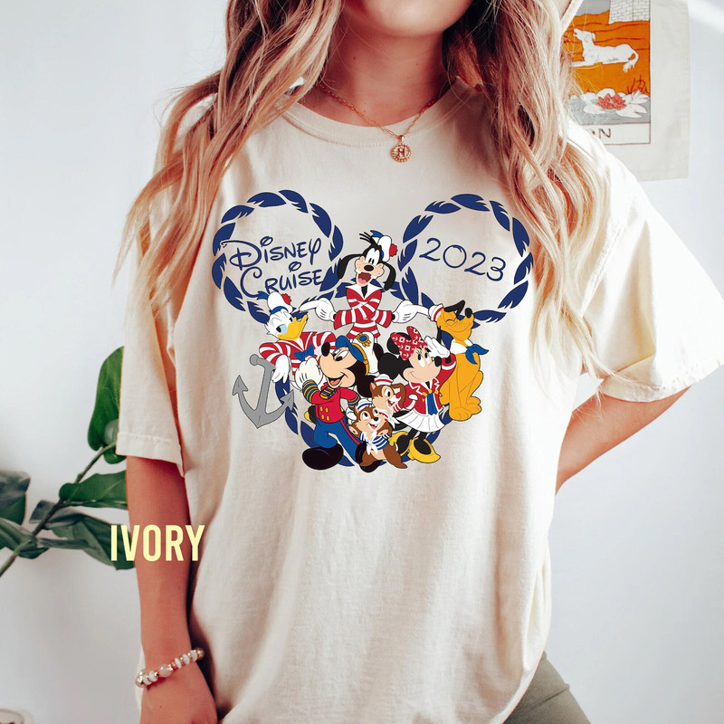 Disney Cruise Family Vacation 2023 Comfort Colors Shirt, Disney Cruise Group Shirt, Disney Pirate Shirt, Family Matching Cruise Shirt - 1.jpg