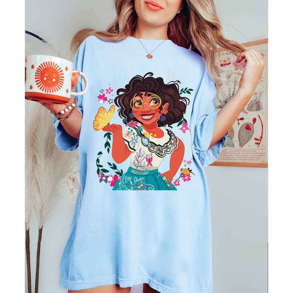 Disney Encanto Comfort Color Shirt, Retro Disney Madrigal Matching Family T-Shirt, Mirabel madrigal & Luisa Madrigal, Encanto Birthday Party - 4.jpg