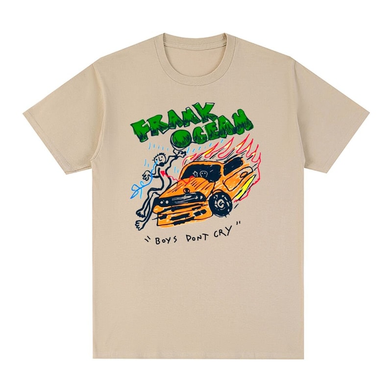 100% Cotton Frank Ocean Boys Don't Cry Tee - Vintage Hip HopR&B T-Shirt - 1.jpg