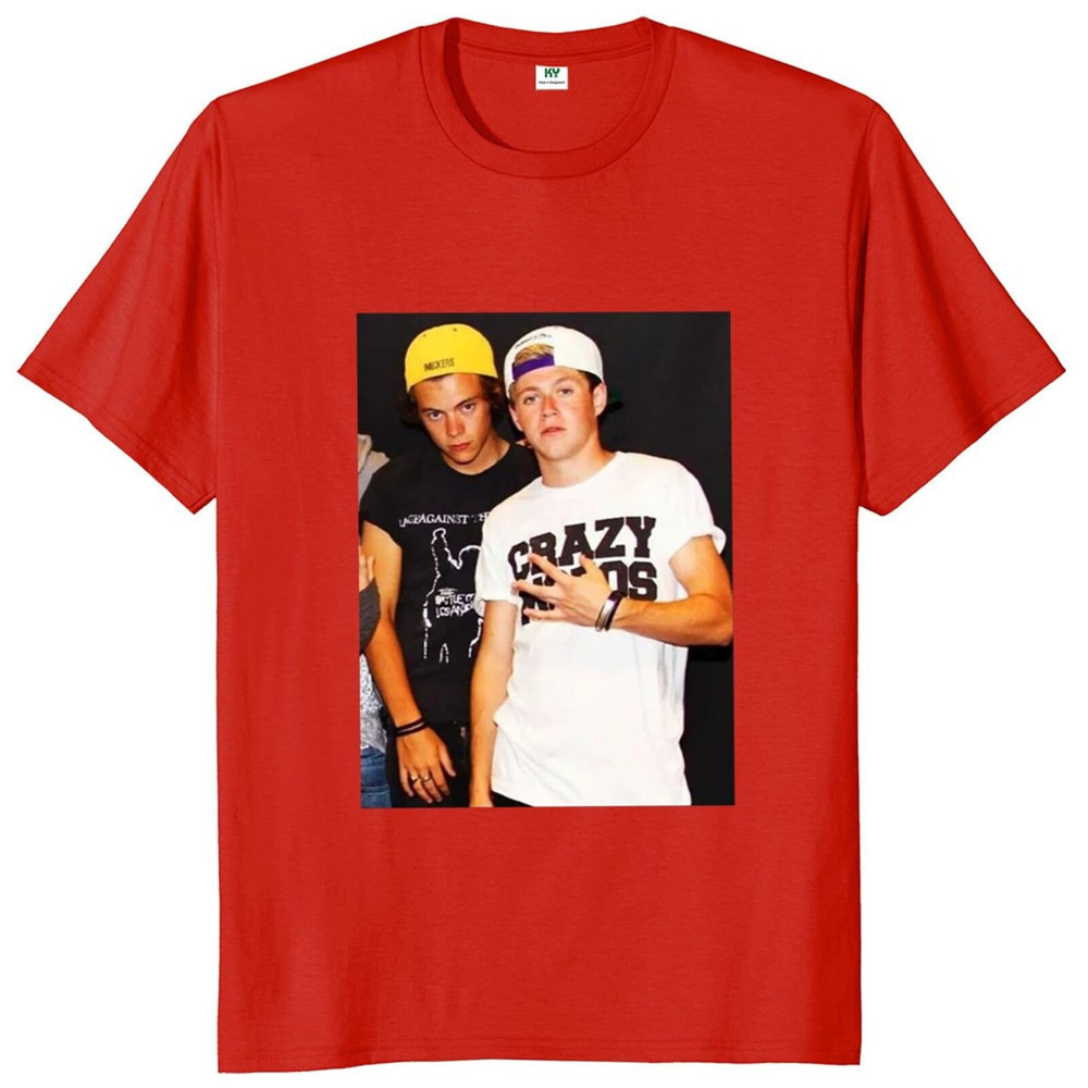 Harry & Niall frat boy era tee, 100% cotton Bring back the retro style with this unisex shirt for men and women, Vintage T-shirt - 10.jpg