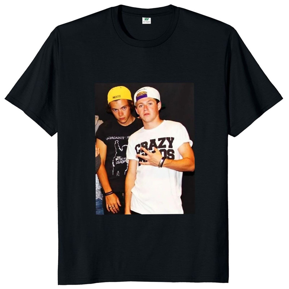 Harry & Niall frat boy era tee, 100% cotton Bring back the retro style with this unisex shirt for men and women, Vintage T-shirt - 4.jpg