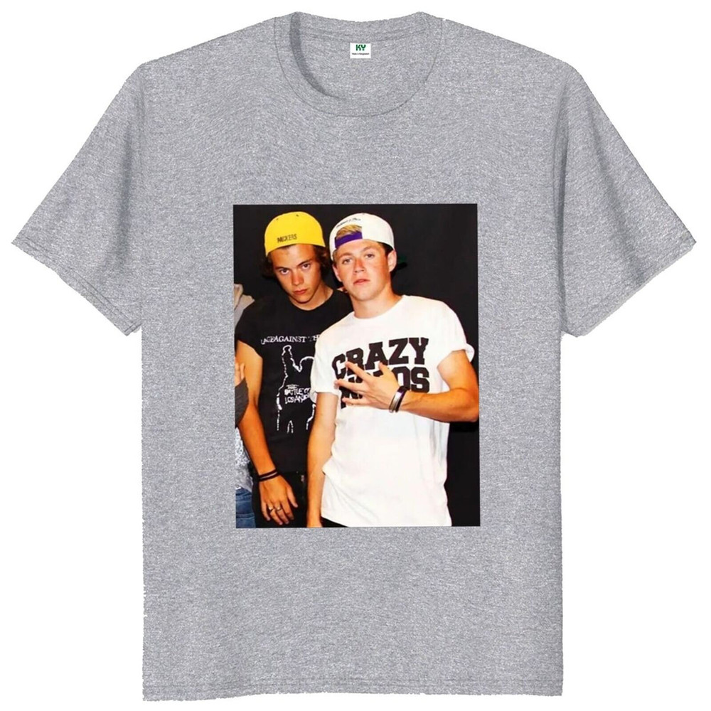 Harry & Niall frat boy era tee, 100% cotton Bring back the retro style with this unisex shirt for men and women, Vintage T-shirt - 5.jpg