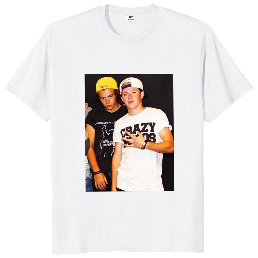 Harry & Niall frat boy era tee, 100% cotton Bring back the retro style with this unisex shirt for men and women, Vintage T-shirt - 7.jpg