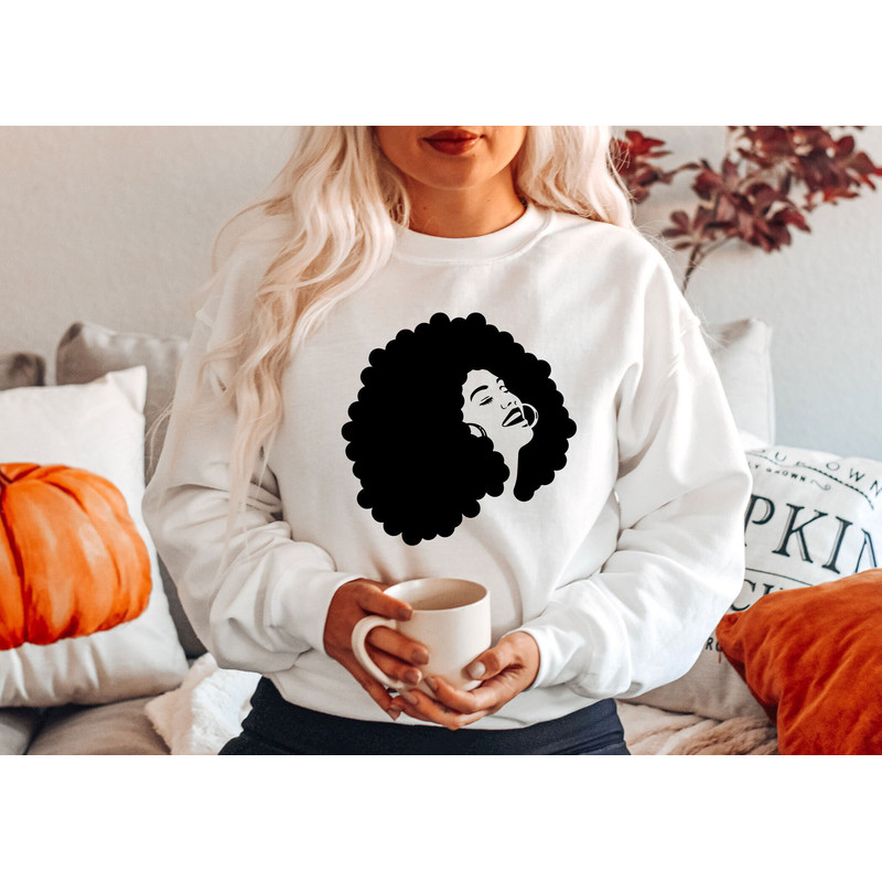 Afro Women Shirt - Black Women Shirt - Afro American Women Shirt - Gift For Her - Black Girl Magic Shirt - Cool Women Shirt - 1.jpg