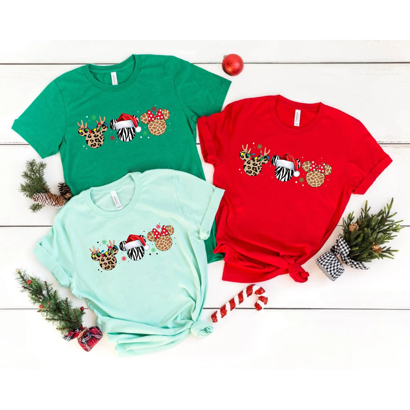 Animal Kingdom Christmas Shirt, Disney Christmas Family Shirt, Mickey Head Christmas Shirt, Disney Holiday Shirt, Christmas Matching Shirt - 2.jpg