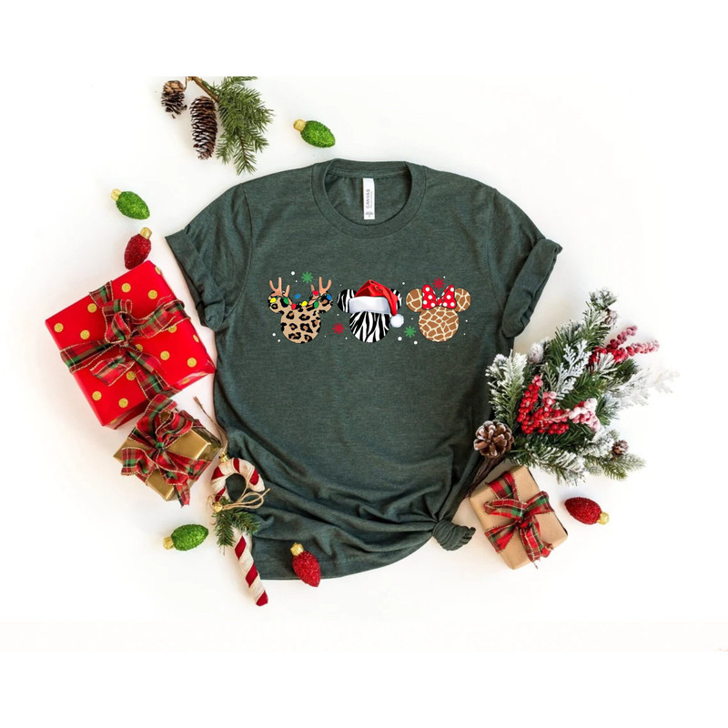 Animal Kingdom Christmas Shirt, Disney Christmas Family Shirt, Mickey Head Christmas Shirt, Disney Holiday Shirt, Christmas Matching Shirt - 3.jpg