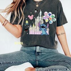 disney stitch comfort colors shirt, retro stitch dis