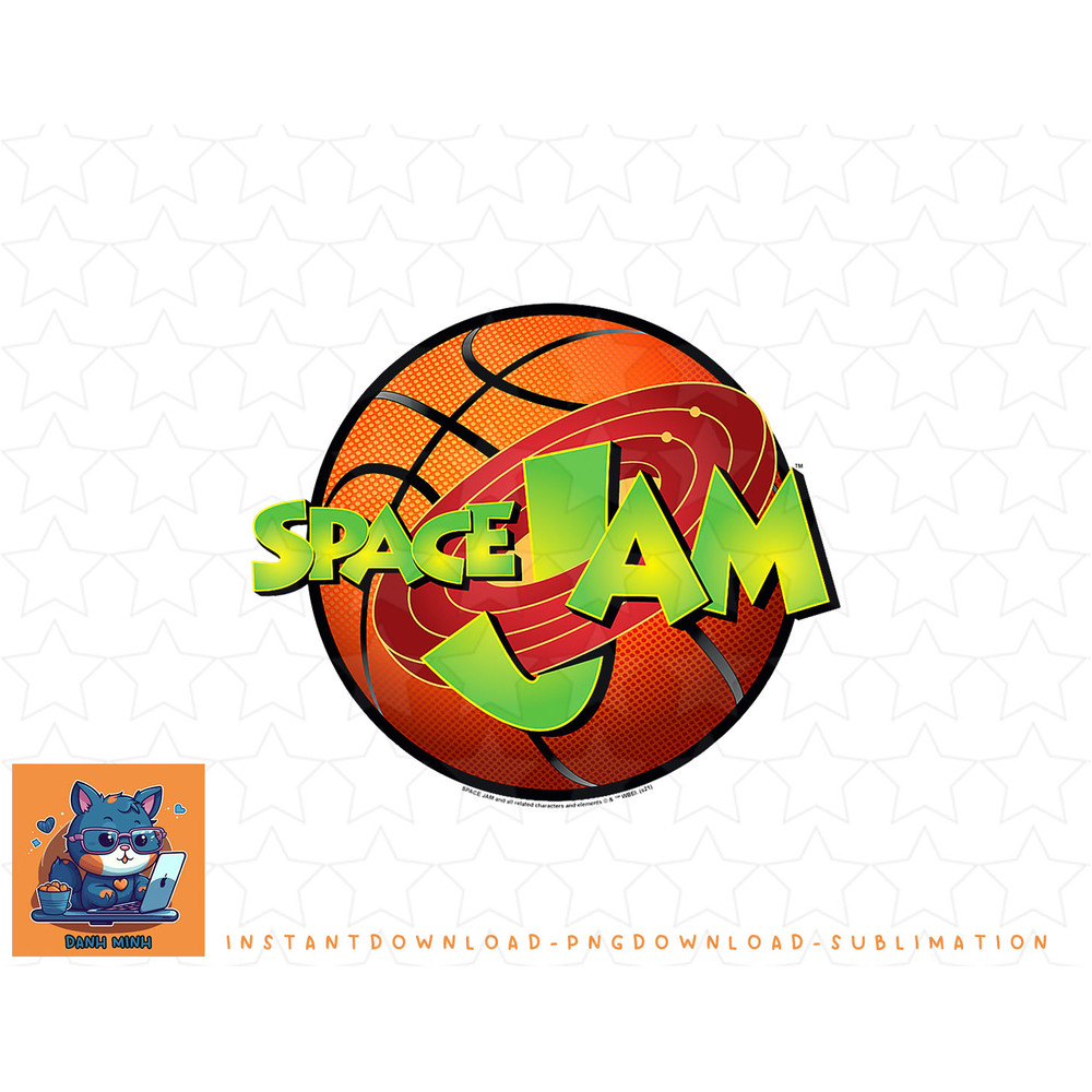 Space Jam Basketball Logo png, sublimation, digital download.jpg