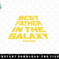 star wars best father in the galaxy png, sublimation, digital download