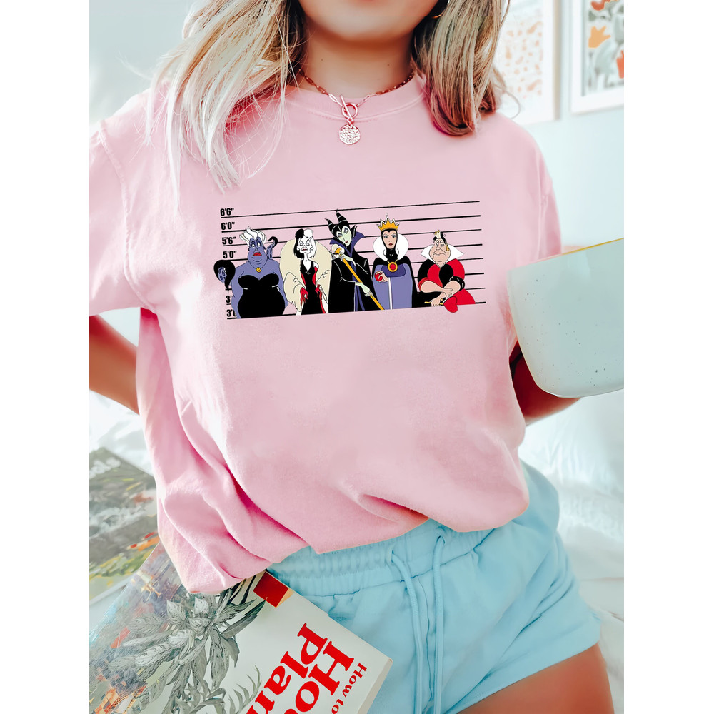 Retro 90s Disney Villains Comfort Colors Shirt, Disney Bad Witches Club T-Shirt, Disney Funny Villain Tee, Disneyworld Family Trip 2023 Tee - 2.jpg