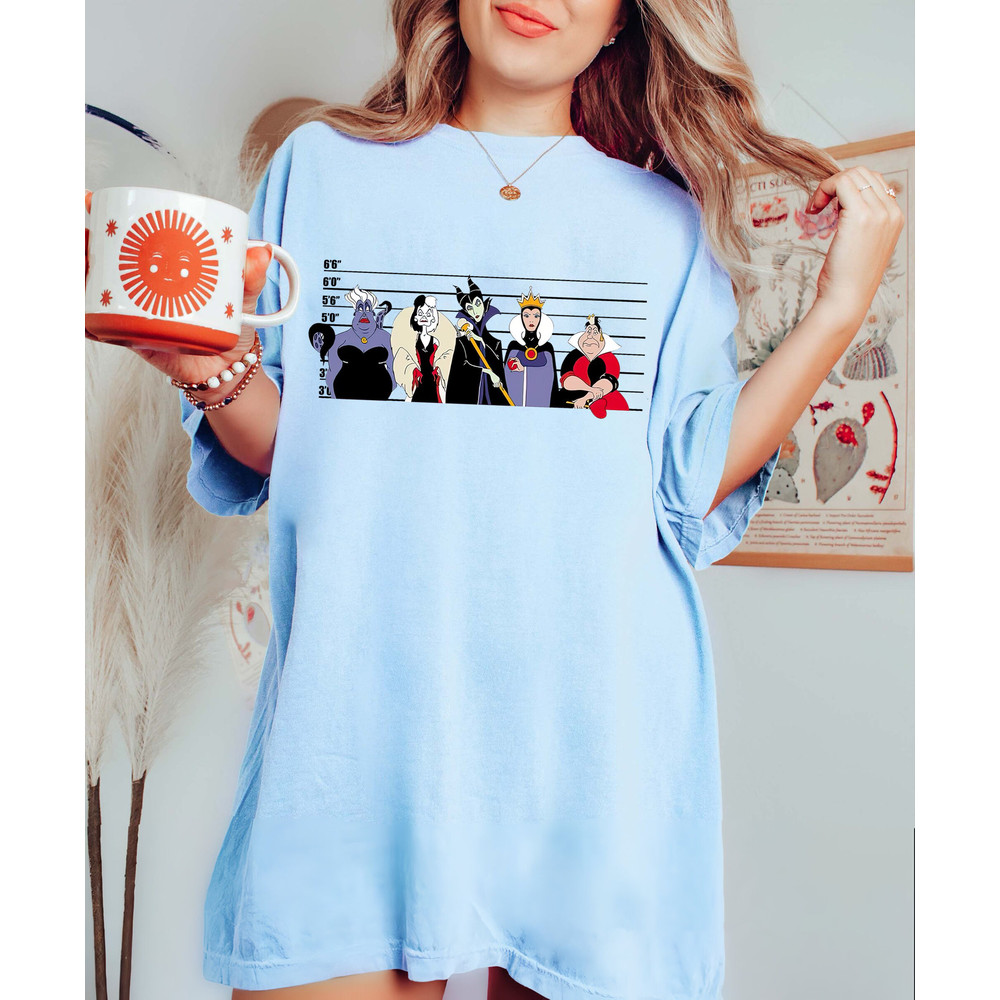 Retro 90s Disney Villains Comfort Colors Shirt, Disney Bad Witches Club T-Shirt, Disney Funny Villain Tee, Disneyworld Family Trip 2023 Tee - 3.jpg