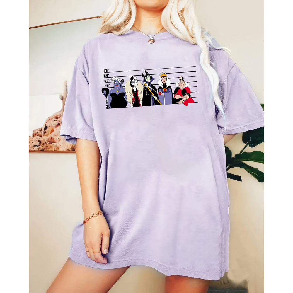 Retro 90s Disney Villains Comfort Colors Shirt, Disney Bad Witches Club T-Shirt, Disney Funny Villain Tee, Disneyworld Family Trip 2023 Tee - 4.jpg