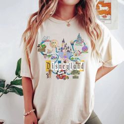 disney disneyland comfort shirt, disney trip family shirt, disney aesthetic shir