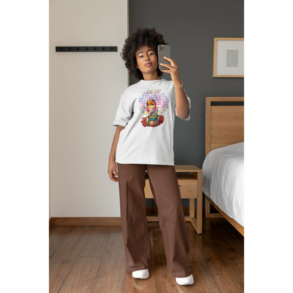 Black is Beautiful Neon, Ethnic T Shirt, Black Female T Shirt, Summer Collection Tee Shirt, Women's Apparel Gift, BUY NOW! - 4.jpg