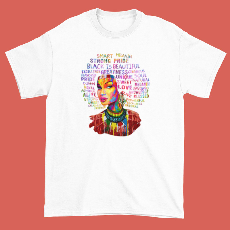 Black is Beautiful Neon, Ethnic T Shirt, Black Female T Shirt, Summer Collection Tee Shirt, Women's Apparel Gift, BUY NOW! - 5.jpg