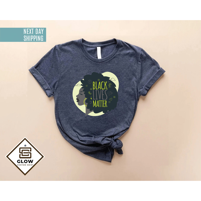 Black Lives Matter Shirt, AFRO Woman Shirt, Black Mother Gift Shirt, Afro Mom Shirt, Black Women Shirt, Black Queen Shirt, Melanin Shirt, - 6.jpg