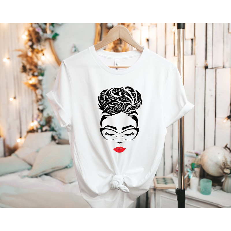 Black Queen Shirt, Women Empowerment Shirt, Strong Women Shirt, Boss Shirt, Black Woman Shirt, Afro Woman Shirt, Black Girl Shirt - 1.jpg