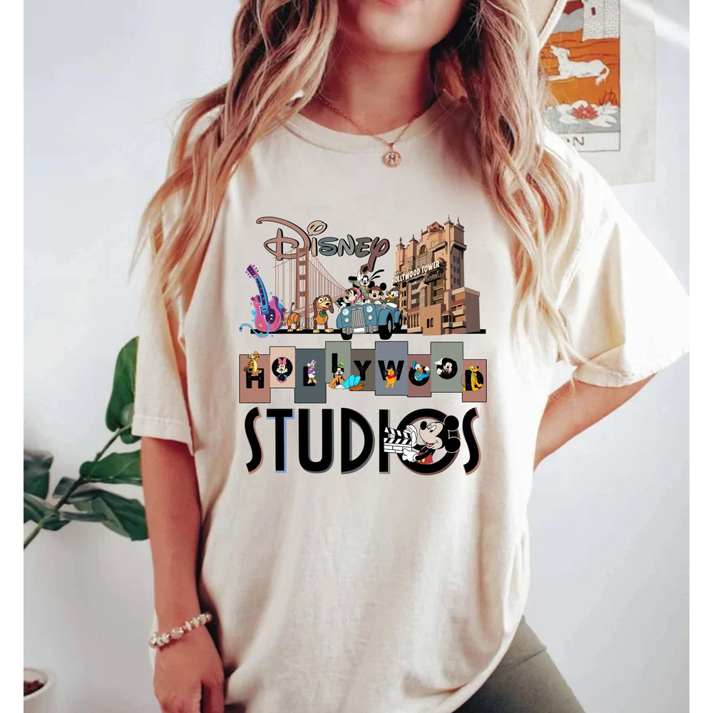 Disney Hollywood Studios Comfort Colors® Shirt, Disney Family Shirt, Disneyland Shirt, Dinseyworld Shirt, Disney Vacation Shirt, Disney Trip - 1.jpg