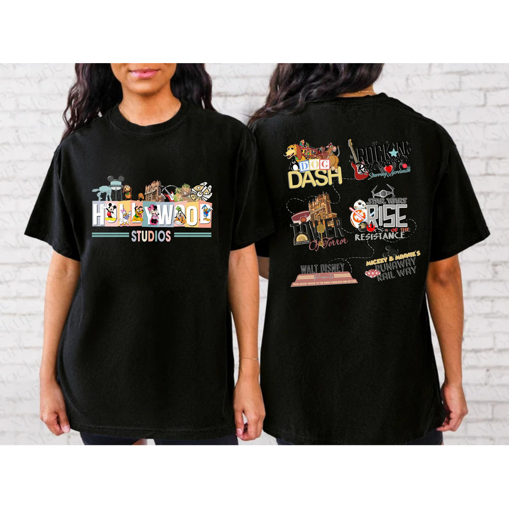 Disney Hollywood Studios Comfort ColorsĀ® Shirt, Disney Trip Family Shirt, Disney Aesthetic Shirt, retro Disneyworld Shirt, Disneyland Shirt - 5.jpg