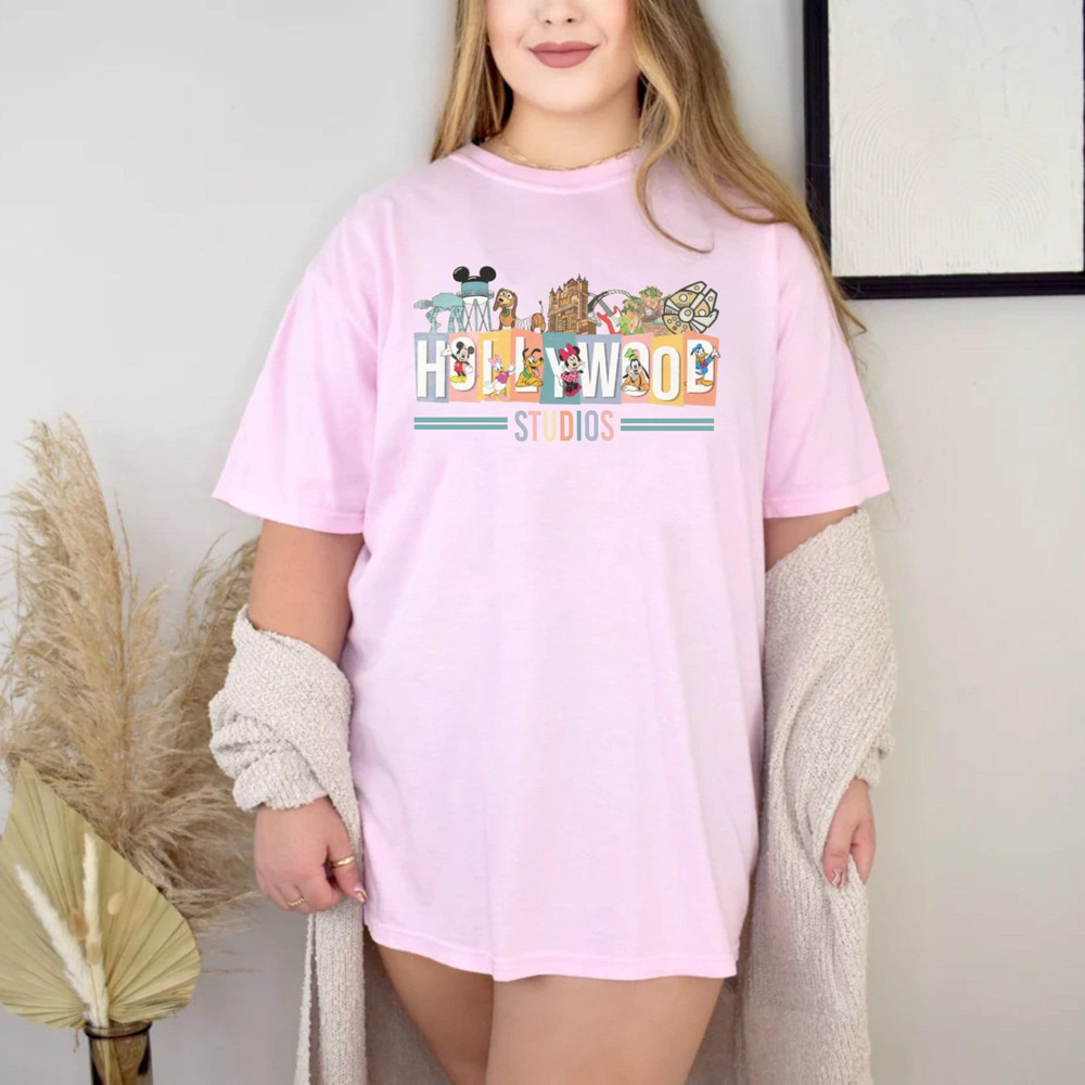 Disney Hollywood Studios Comfort ColorsĀ® Shirt, Disney Trip Family Shirt, Disney Aesthetic Shirt, retro Disneyworld Shirt, Disneyland Shirt - 6.jpg