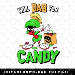 marvin the martian will dab for candy png, sublimation, digital download