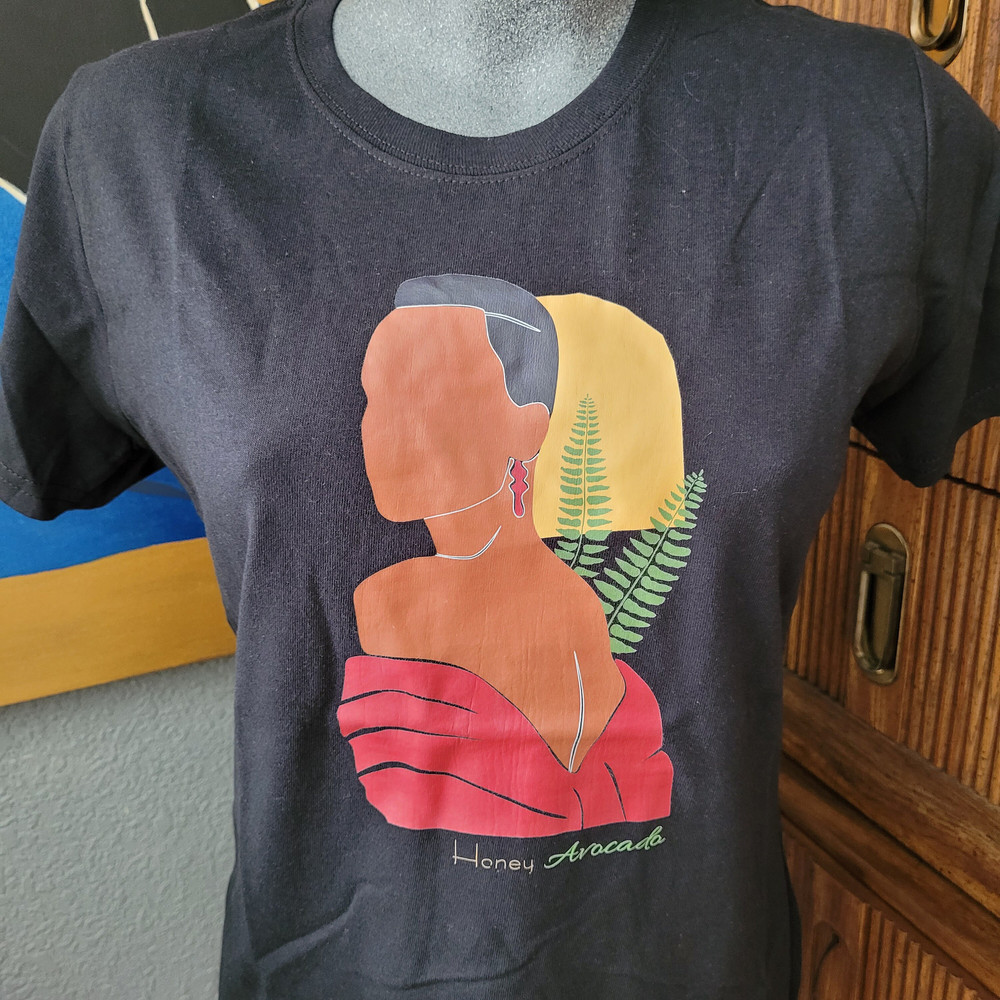 Black Woman T-Shirt, Tee Shirt, 100% Cotton Shirt, Afro Girl, Black Girl, Black Girl Gifts, Black Girl Magic, Melanin Queen, Gift for Her - 3.jpg