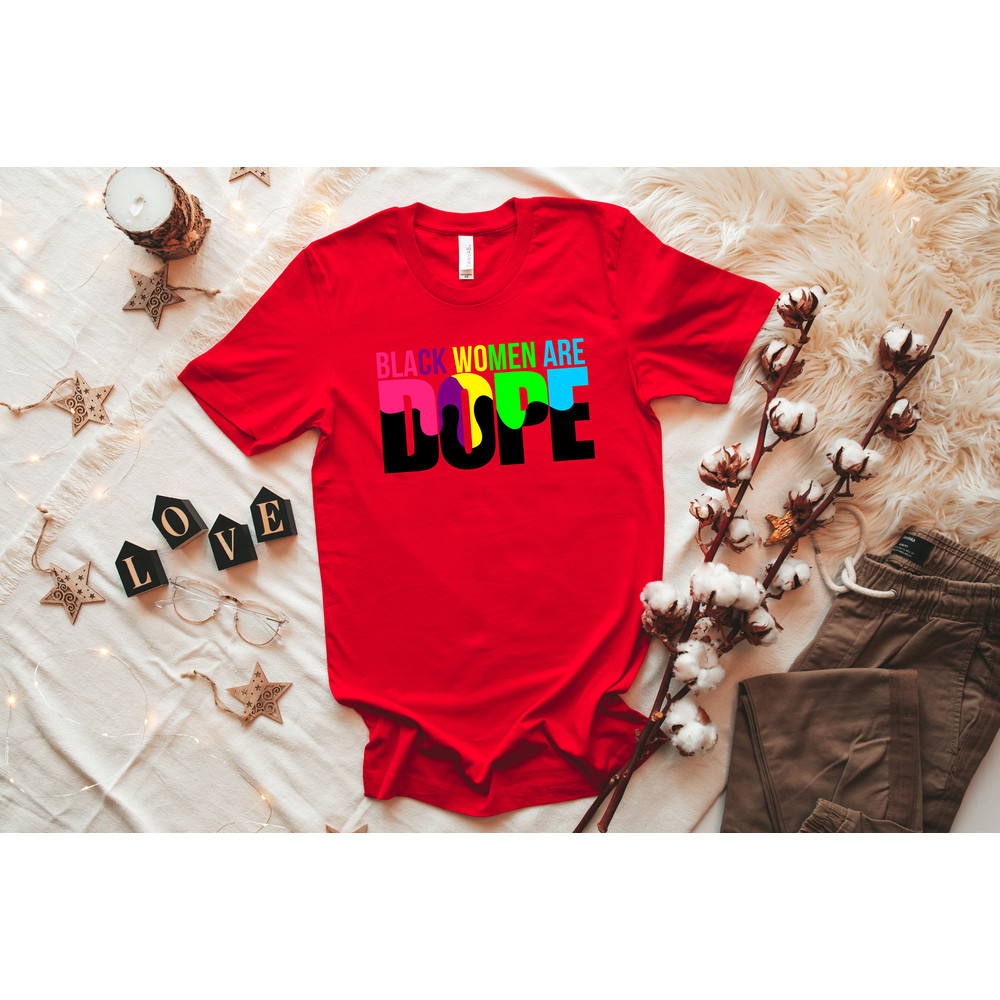 Black women are dope Shirt,Black Power Shirt,Black History Shirt,Black Lives Matter Shirts,Proud African Woman,Afro Hair, Afro Women - 4.jpg