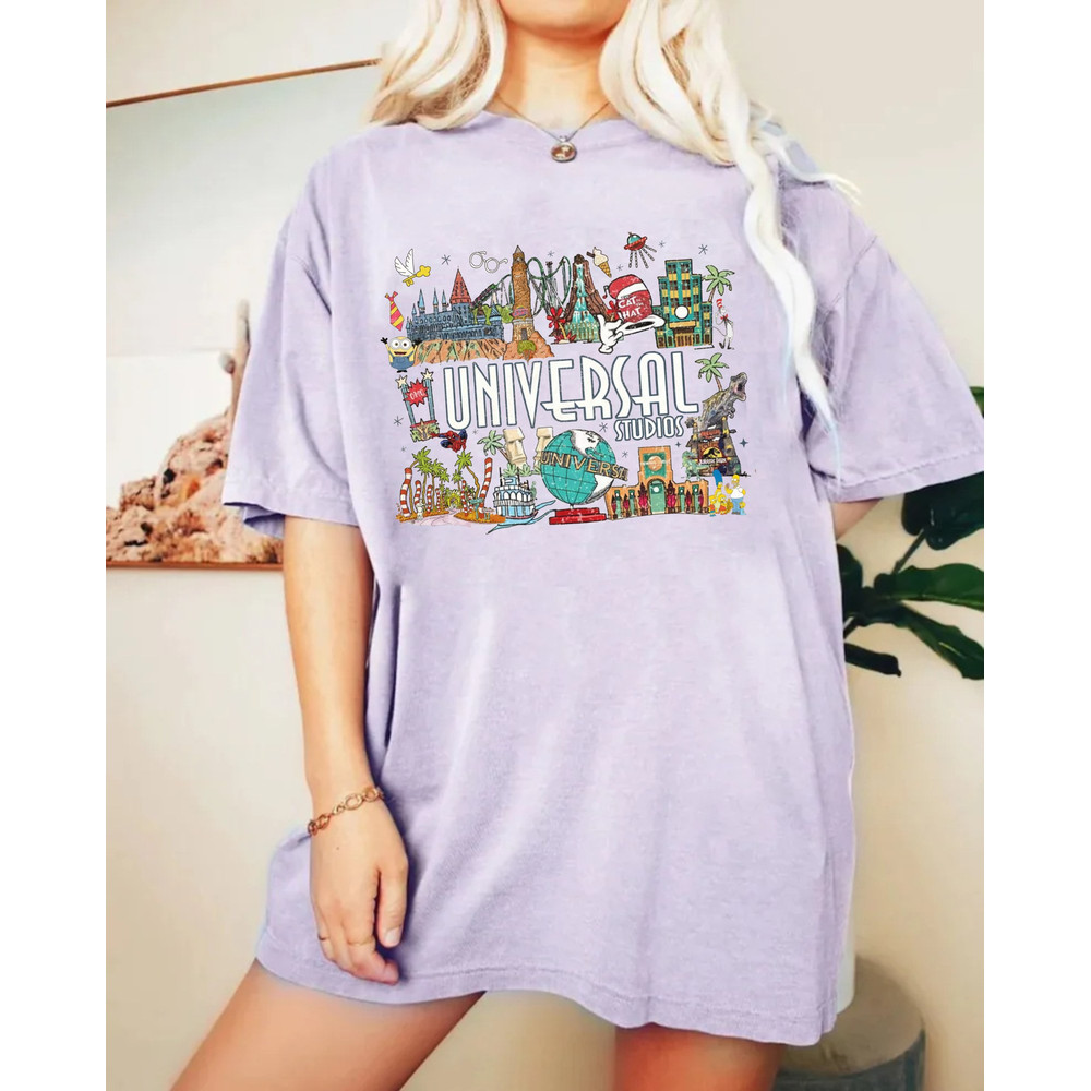 Disney Universal Studios Comfort Colors® Shirt, Universal Studio Trip Shirt, Disney Family Trip Shirt, Disneyworld Shirt, Disneyland Shirt - 4.jpg