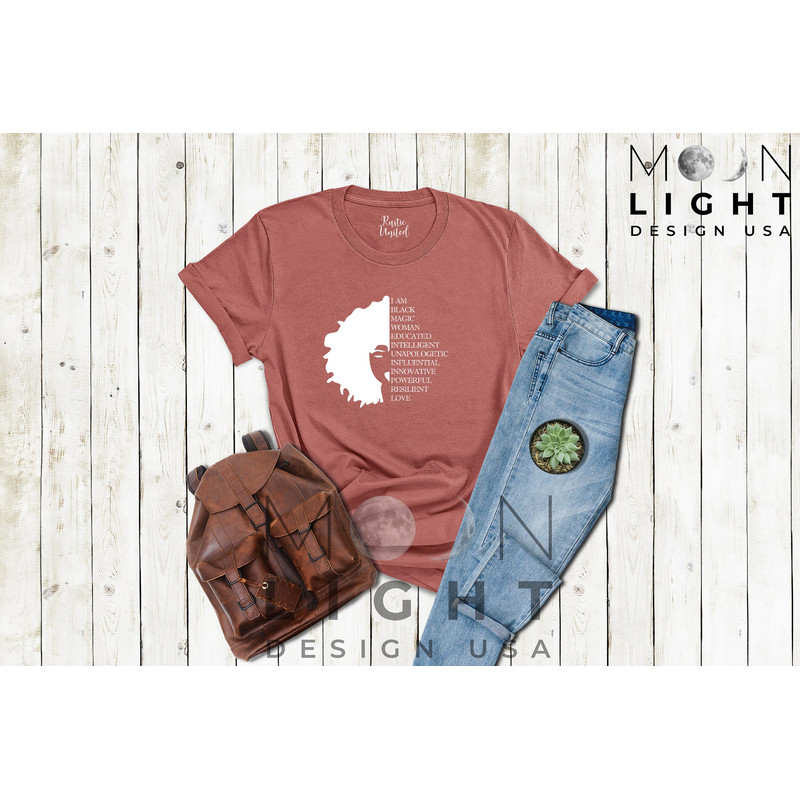 Black Women T-shirt, Afro Woman Shirt, Black Queen Shirt, Black Women Outfit, Women Afrocentric Tee, Black Girl Magic, Juneteenth Shirt - 4.jpg