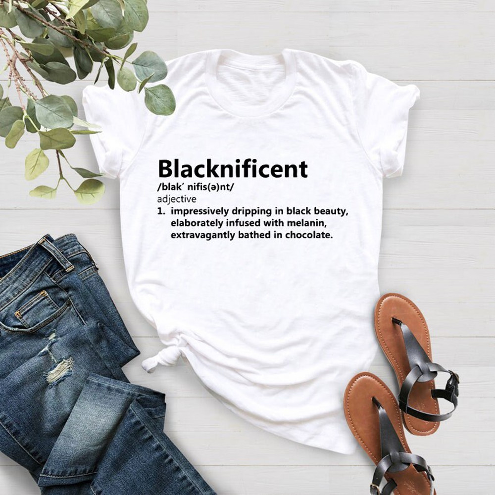 Blacknificent Shirt,Black Women T-Shirt,Afro Woman Gift,Black Queen Shirt,Girls Black History Day Shirt,Melanin Shirt,Black Girl Magic Shirt - 3.jpg