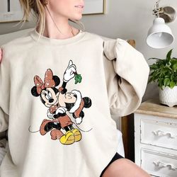 mickey minnie kiss christmas sweatshirt, disney christmas couple sweatshirt, chr