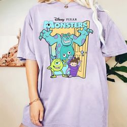 vintage disney pixar monsters inc comfort colors shi