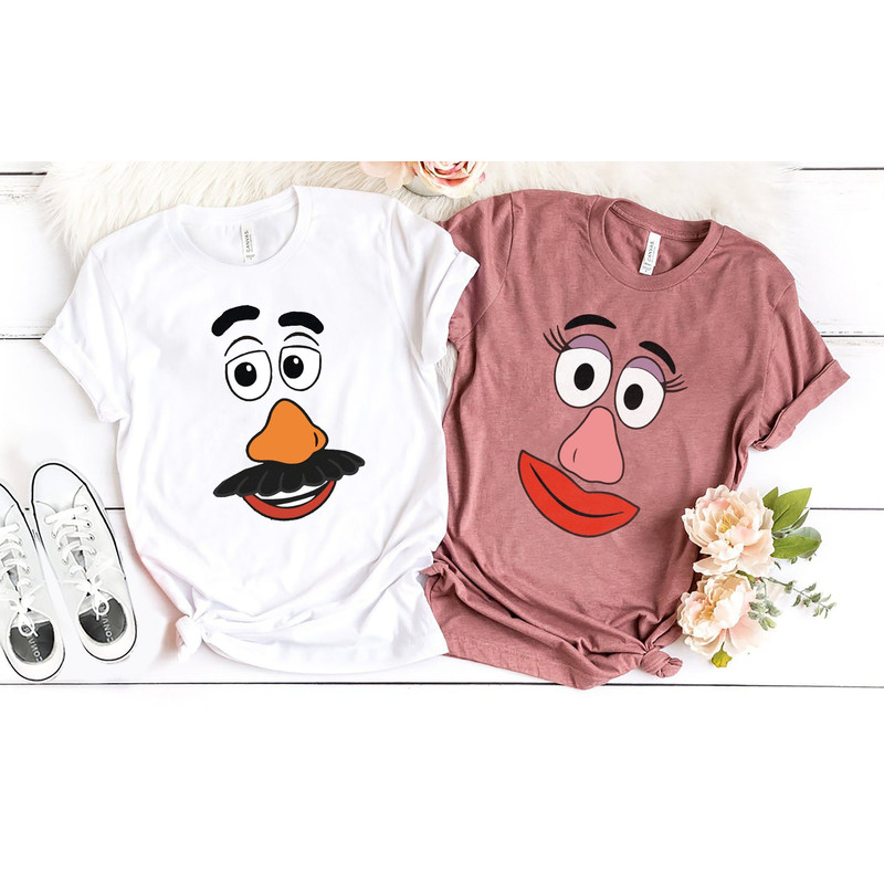 Mr Potato Head Comfort ColorsĀ® Shirt, Toy Story Shirt, Disney Couple Shirt, Mrs Potato Head Shirt, Disneyland Shirt, Disney Matching Shirts - 1.jpg