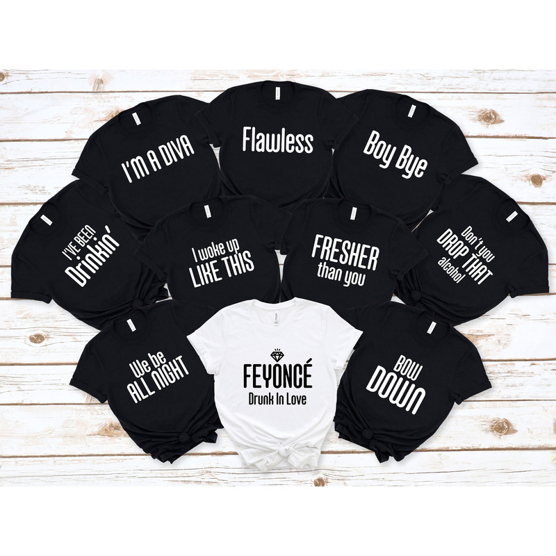Feyonce T-shirt, I'll Bring The Party Tee, Bachelorette Party Shirt, Team Bride Shirts, Bridesmaid Party Group Shirt, Feyonce Party T-Shirt - 1.jpg