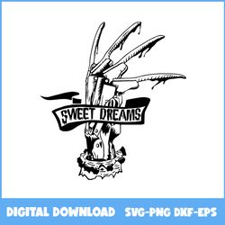 freddy krueger sweet dreams svg, freddy svg, freddy krueger svg, horror movie svg, halloween svg, ai digital file