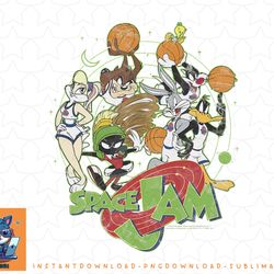 space jam classic basketball team vintage logo png, sublimation, digital download