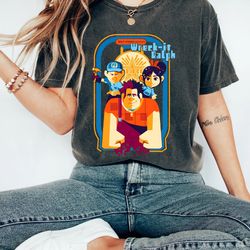 watercolor disney wreck-it ralph comfort color shirt