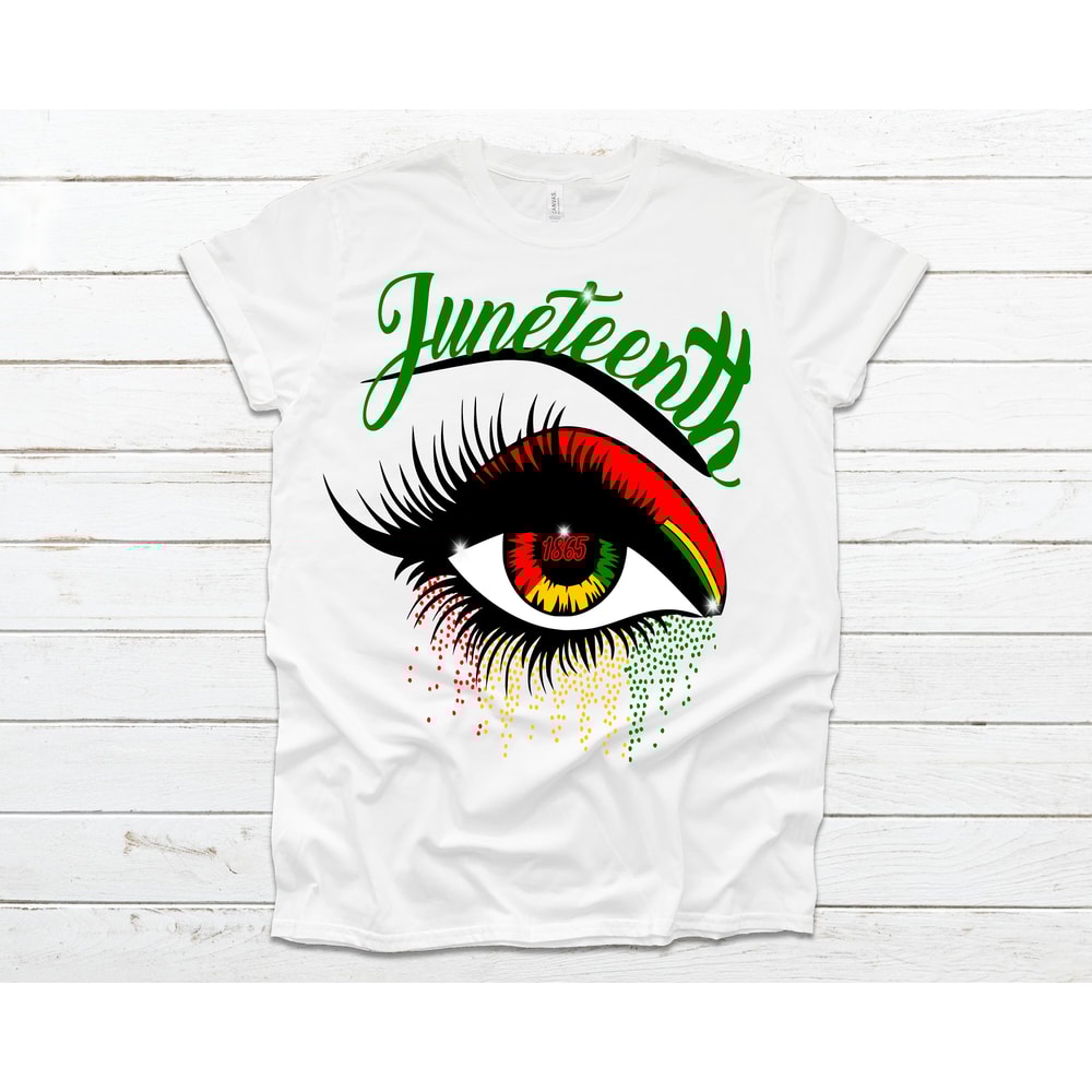 Juneteenth Shirt, Juneteenth Independence Day Shirt, Eye, Black History, Black Lives Matter Shirt, unisex men & women's shirts - 2.jpg
