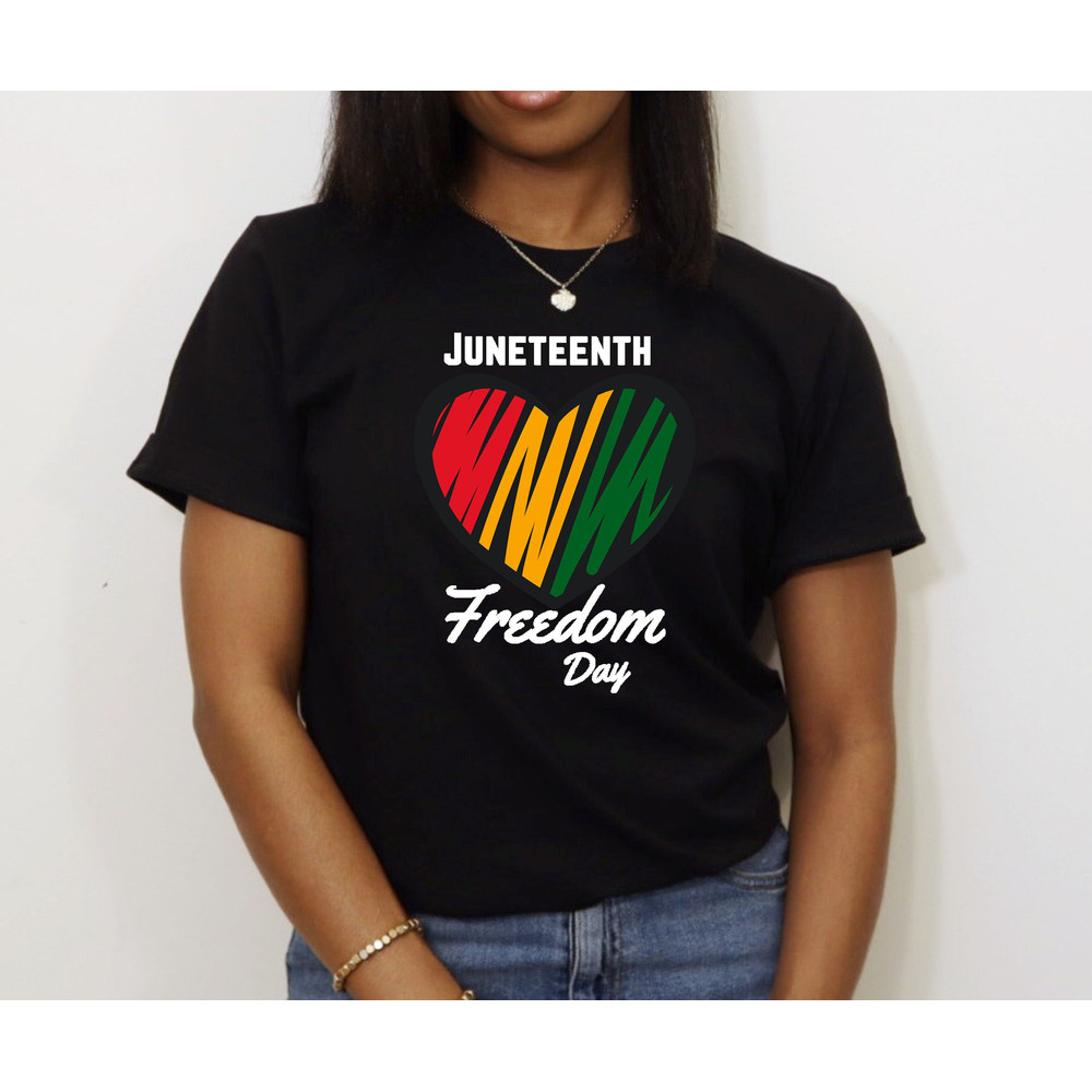 Juneteenth Vibes Shirt, Juneteenth Shirt Women, Afro Woman Shirt, 1865 Juneteenth Shirt, Black Women Gifts, Black History Month Shirt - 1.jpg