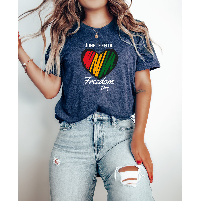 Juneteenth Vibes Shirt, Juneteenth Shirt Women, Afro Woman Shirt, 1865 Juneteenth Shirt, Black Women Gifts, Black History Month Shirt - 4.jpg