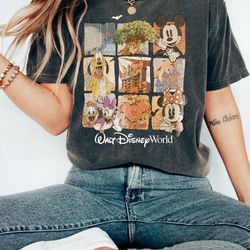 vintage disney mickey and friends halloween shirt, retro walt disney world, disney halloween shirt