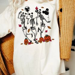 halloween dancing skeleton sweatshirt, skeletons halloween tshirt, disney halloween shirt