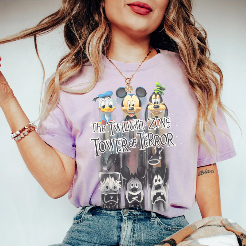 The Twilight Zone Tower Of Terror Shirt, Tower of Terror Ride Shirt, Mickeys Not So Scary, Disney Halloween Shirt, Comfort Color Shirt - 2.jpg