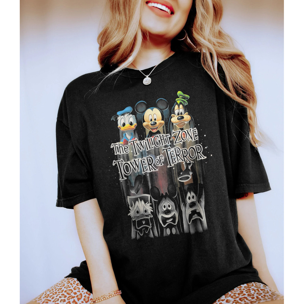 The Twilight Zone Tower Of Terror Shirt, Tower of Terror Ride Shirt, Mickeys Not So Scary, Disney Halloween Shirt, Comfort Color Shirt - 3.jpg