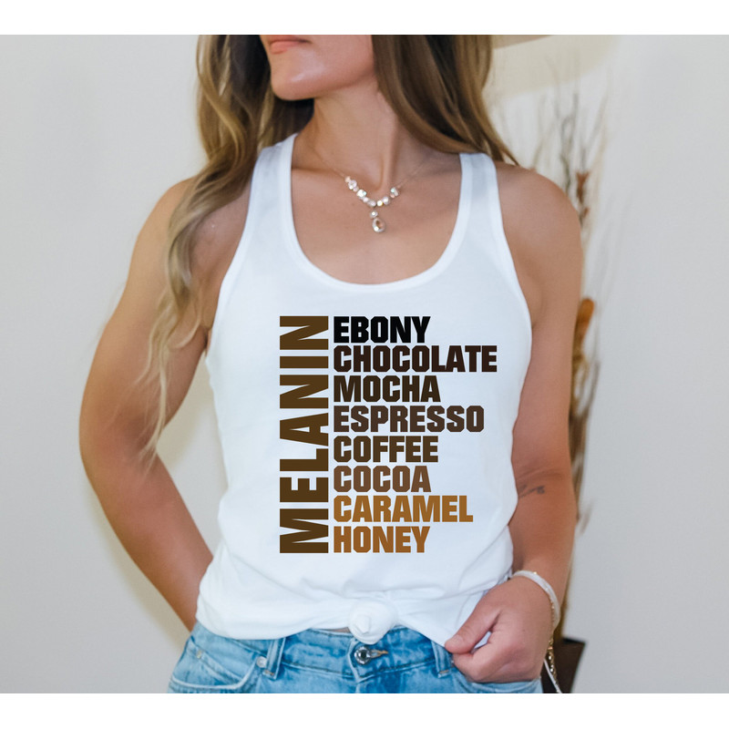 Melanin Shirt, Nubian Melanin Black Girl Shirt, Afro Woman Shirt, Black Queen Shirt, Ebony Chocolate Mocha Espresso Coffee Cocoa Caramel - 2.jpg