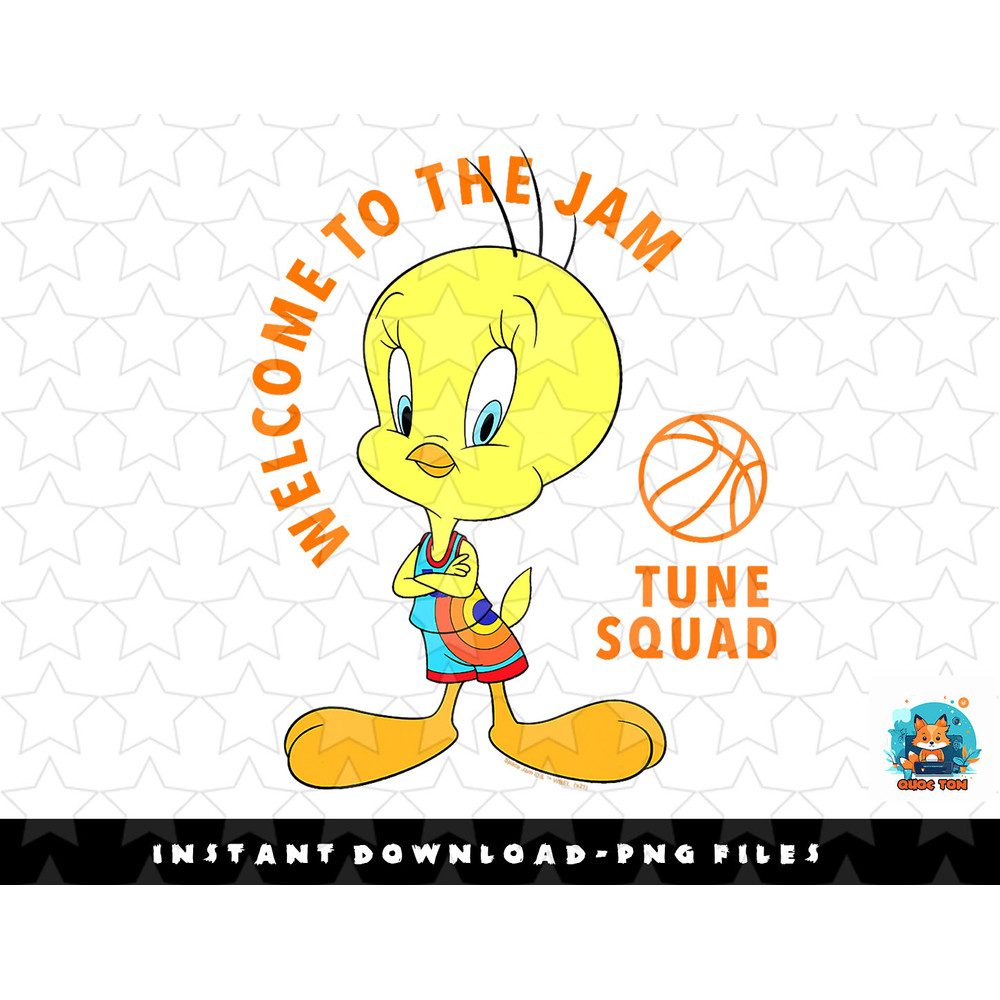 Tweety Welcome To The Jam png, sublimation, digital download.jpg