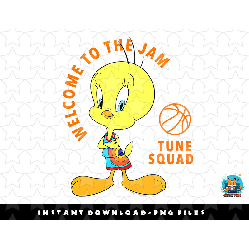 Tweety Welcome To The Jam png, sublimation, digital download.jpg