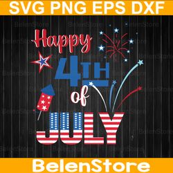 happy 4th of july svg, independence day svg, fourth of july svg, cricut, svg files, cut file, dxf, png, svg, digital