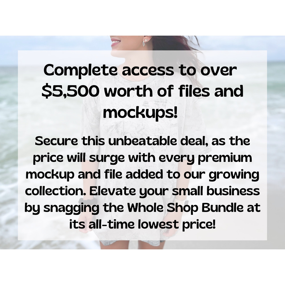Ultimate Mockup Mega Bundle - High-quality mockups of popular shirts like Bella Canvas, Gildan, and Comfort Colors - 5.jpg